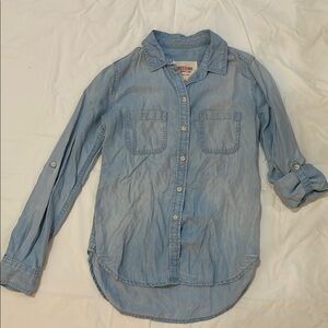 Mossimo Light Blue Denim Shirt